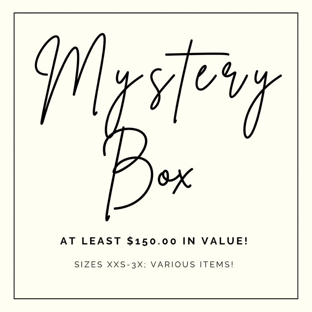 Mystery Box ($150 AT LEAST) in Value!